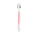 Stainless Steel Baby Dual-Headed Fruit Puree Scraping Spoon