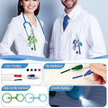 Premium Nurse Tool Kit With Pens Light Scissors Clip