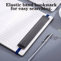A5 Notebook with Elastic Band Pen Holder