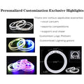 Led Acrylic Glowing Support Concert Bracelet