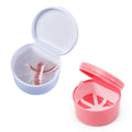 Portable Denture Brush Retainer Case