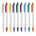 Push Action Plastic Neutral Pen