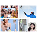 Foldable Bluetooth Integrated Selfie Stick