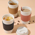 13Oz Reusable Wheat Straw Coffee Cup