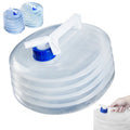 5L Collapsible Outdoor With Spout Water Storage Container