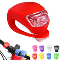Bicycle Front Rear Strobe Batteries Included Frog Led Light