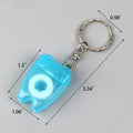 Portable Dental Floss Keychain