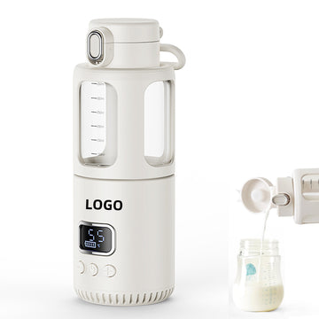 Temperature Control Milk Warmer Heating Cup with LCD Display