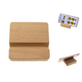 Square Solid Wood Phone Stand