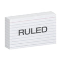 3" X 5" Ruled Index Cards