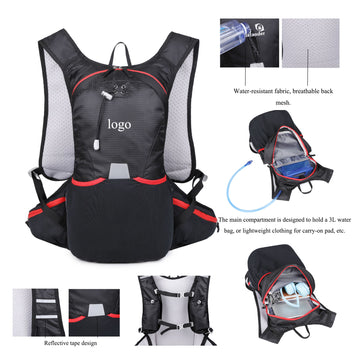 Comfortable Multi-Functional Cycling Reflective Backpack