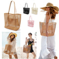 Foldable Mesh Beach Tote Bag