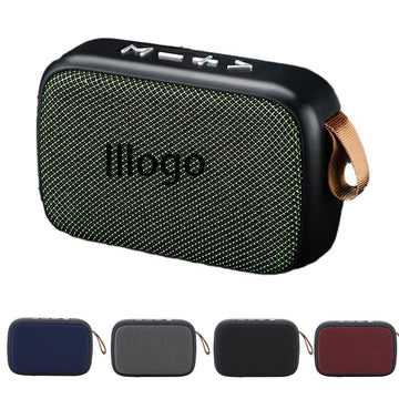 Fabric Bluetooth Speaker with Card Slot
