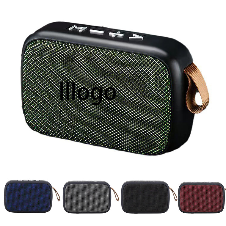 Fabric Bluetooth Speaker with Card Slot