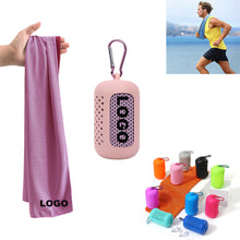 Quick-Drying Round Silicone Fitness Towel