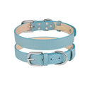 Double Buckle PU Pet Collar