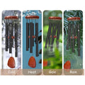 26" Aluminium Tube Wooden Wind Chimes