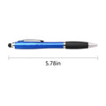 LED Light-Up Stylus Pen with Rubber Grip