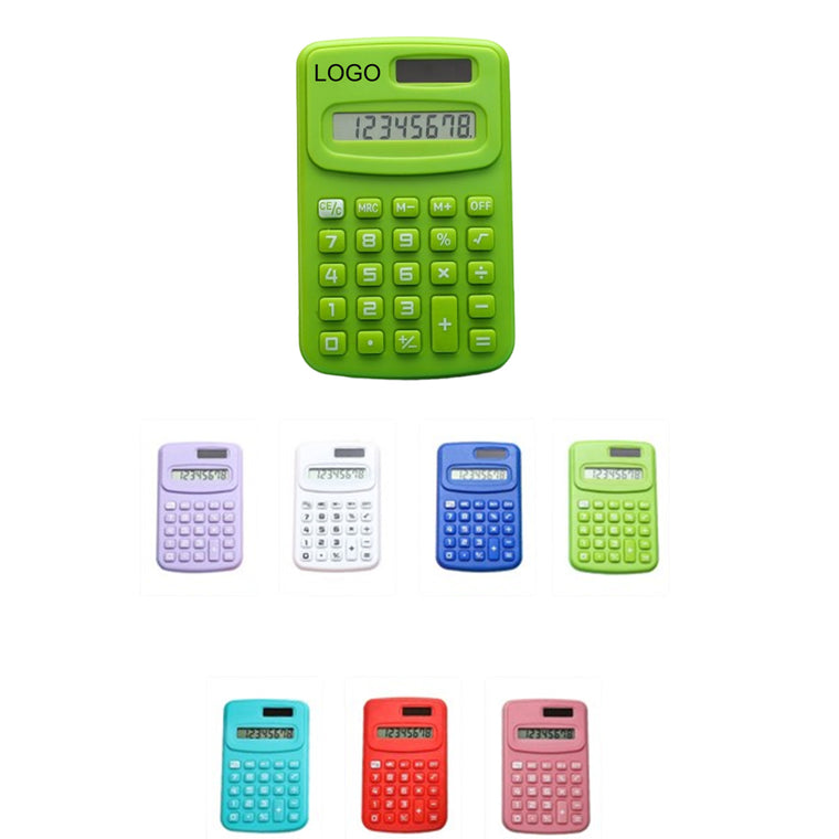 8-Digit Display Mini Solar Basic Standard Desk Calculator