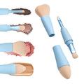 Portable 4 In 1 Makeup Brush Set