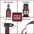 Wine Bottle Opener Set - 5 Pcs