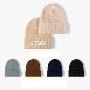 Custom Embroidery Winter Beanie Cap