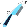 Fine-Tooth Comb For Pet Hair Grooming & Flea Removal