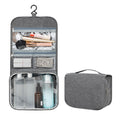 Foldable Transparent Window Portable Hanging Wash Bag