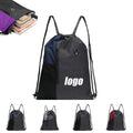 420 D Drawstring Backpack Water Bottle Mesh Pockets
