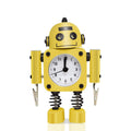 Stainless Steel Robot Alarm Clock
