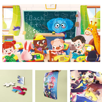 Full Color Custom Jigsaw Puzzle (28 Pcs)