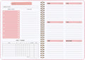 A5 Spiral Weekly Planner Notebook