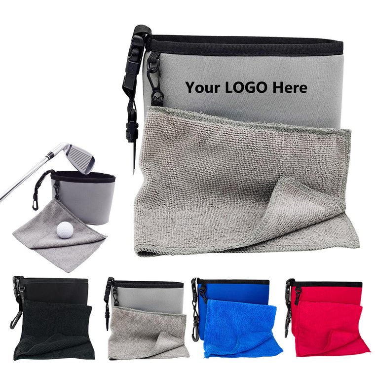 Portable Golf Club Cleaner Pouch
