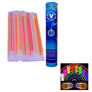 50 Pack Glow Sticks Bracelets