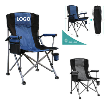 High Back Cushioned Outdoor Camping Chair