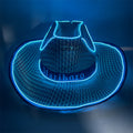 Led Fluorescent Colorful Straw Hat