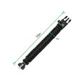 Adjustable Paracord Bracelet With Whistle