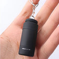 Usb Rechargeable Led Micro Pocket Flashlight With Keychain