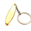 Metal Surfboard Shaped Beer Bottle Opener With Keychain