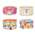 Letter Soft Clay Bracelets