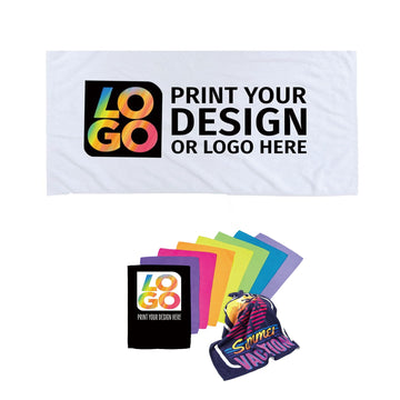 Custom Full Color Microfiber Rally Towel For Events