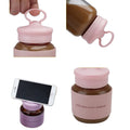 Portable Milk Anti-scald Glass Cup