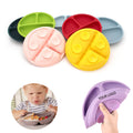 Silicone Suction Baby Devided Food Tray