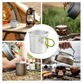 Outdoor Camping Collapsible Aluminum Cup
