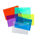 A4 Transparent Snap File Folders Test Papers Folder