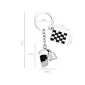 Motorcycle Helmet Keychain