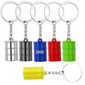 Custom Metal Oil Drum Keychain Better Quality
