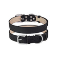Double Buckle PU Pet Collar