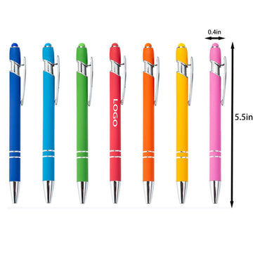 Soft Touch Metal Ballpoint Pen