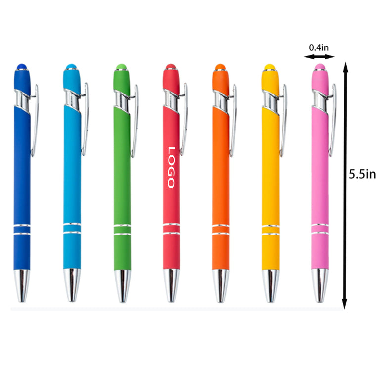 Soft Touch Metal Ballpoint Pen